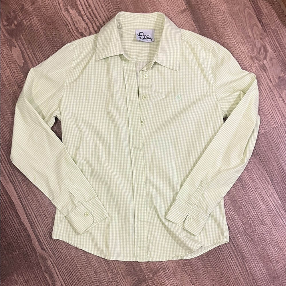 Lilly Pulitzer Pressed Button down - small